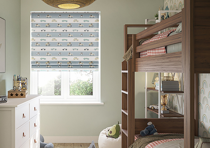 Brum Brum, Highway - Twist&Fit Roman Blind - Image 3